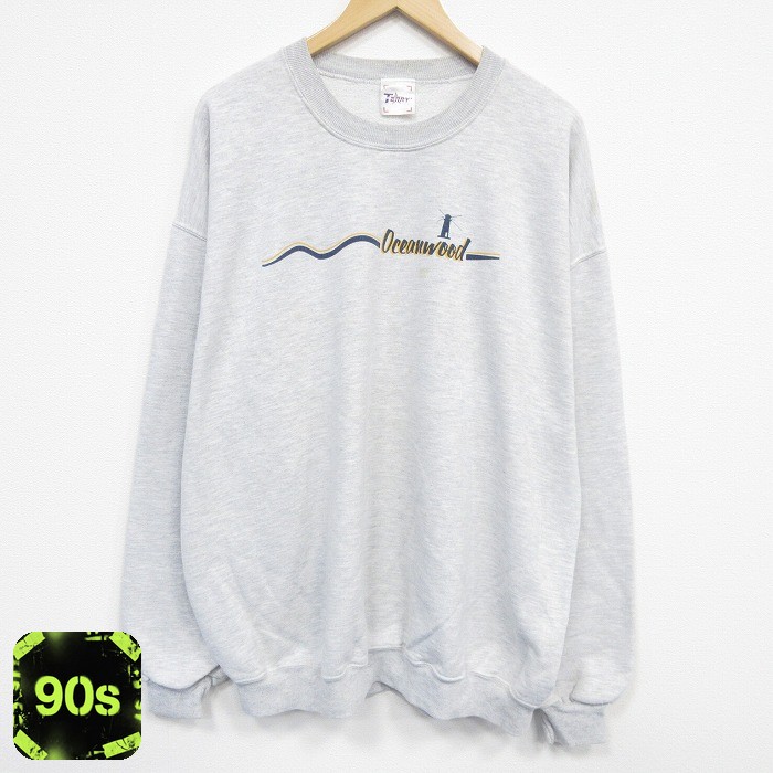 チャンピオン 90s 長袖スウェット グレー XL | 古着
