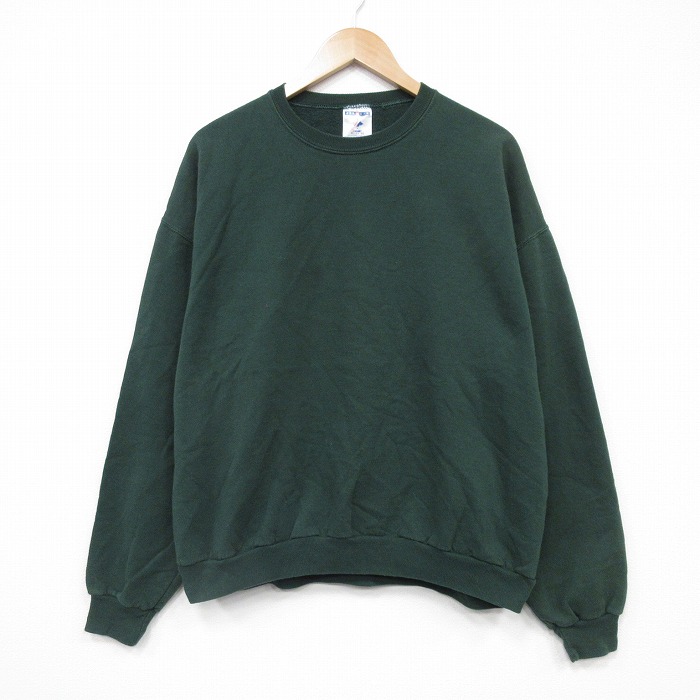 ジャージーズ 00s 長袖スウェット グリーン XL | 古着