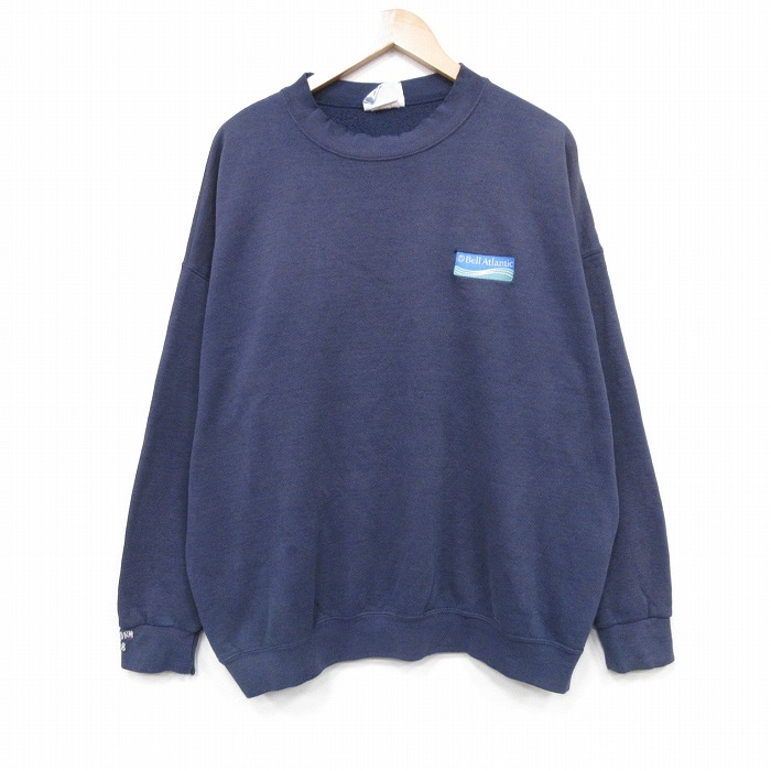 リー 90s 長袖スウェット Bell ネイビー XL | 古着