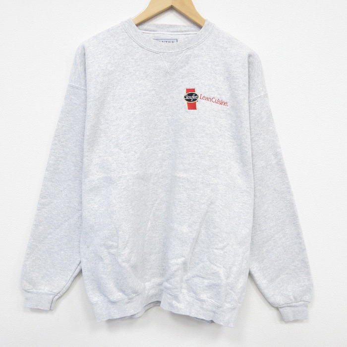 【50%OFF】90s 長袖スウェット 霜降り グレー L | 古着