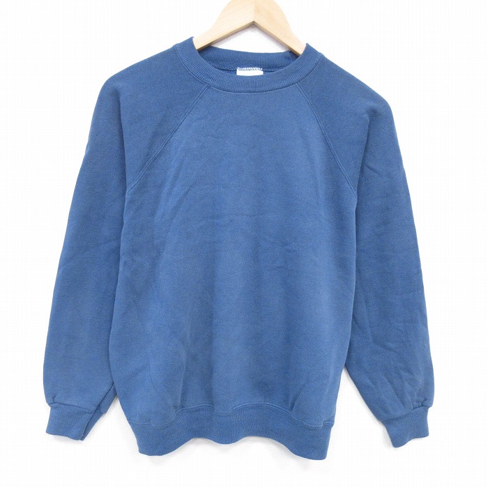 ヘインズ 90s ラグランスウェット ネイビー L | 古着