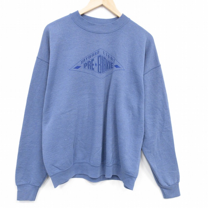 フルーツオブザルーム 90s 長袖スウェット PRE ネイビー XL | 古着