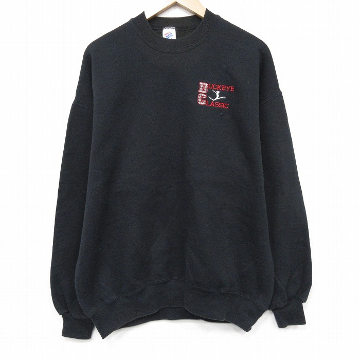 ジャージーズ 90s 長袖スウェット 新体操 ブラック L | 古着