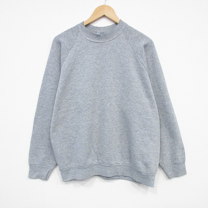 フルーツオブザルーム 00s 長袖スウェット グレー XL | 古着