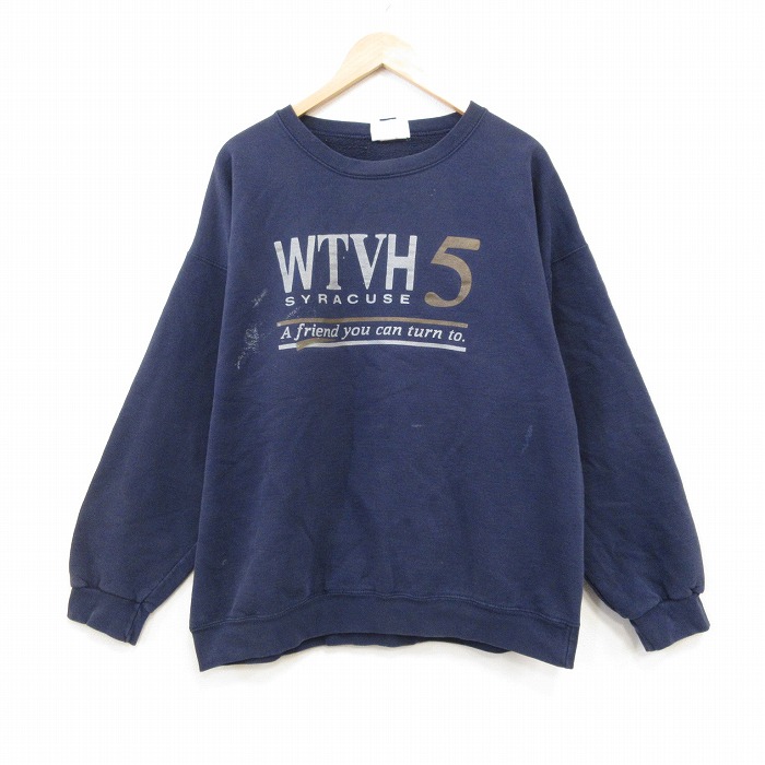 リー 90s 長袖スウェット WTVH ネイビー XL | 古着