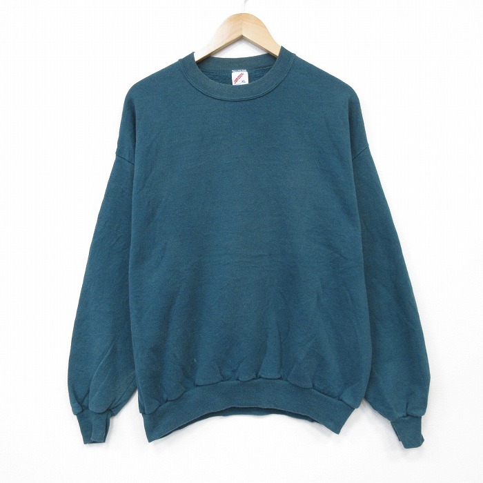 ジャージーズ 90s 長袖スウェット ブルー XL | 古着