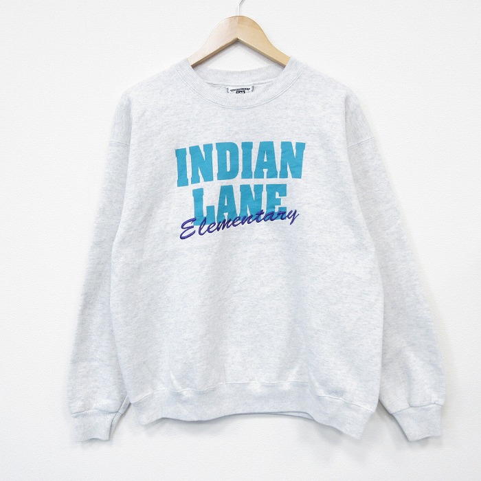 リー 90s 長袖スウェット INDIAN グレー L | 古着