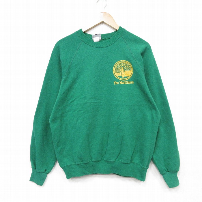 リー 90s 長袖スウェット ラグラン グリーン L | 古着