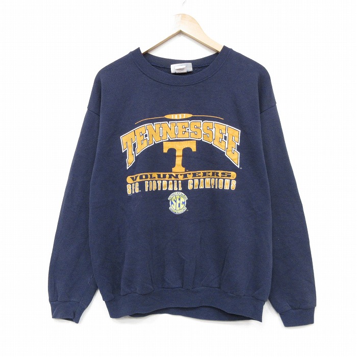 テネシー 90s 長袖スウェット ネイビー L | 古着