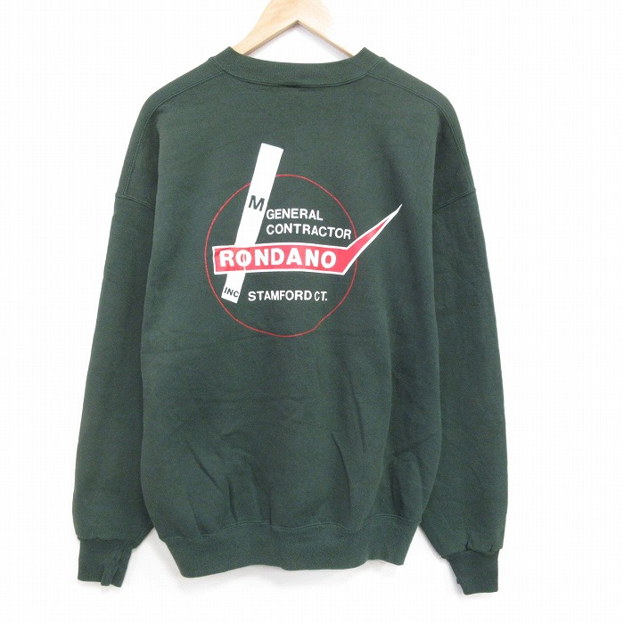 ジャージーズ 90s 長袖スウェット RONDANO グリーン XL | 古着