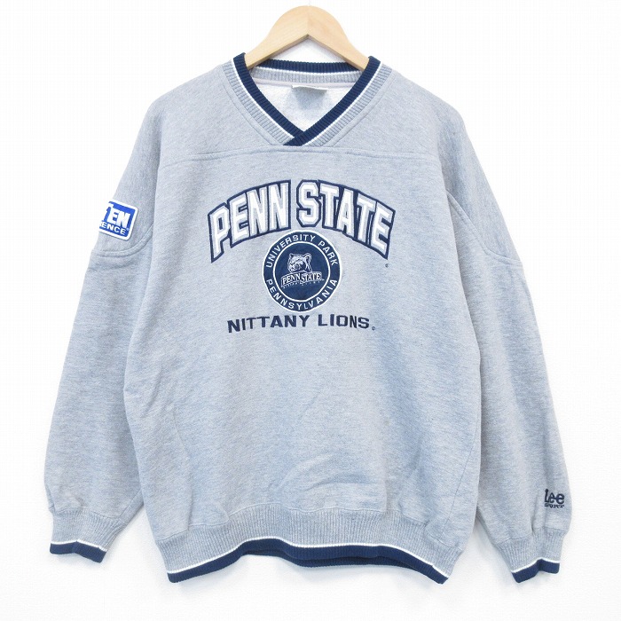 リー 90s 長袖スウェット PENN グレー L | 古着