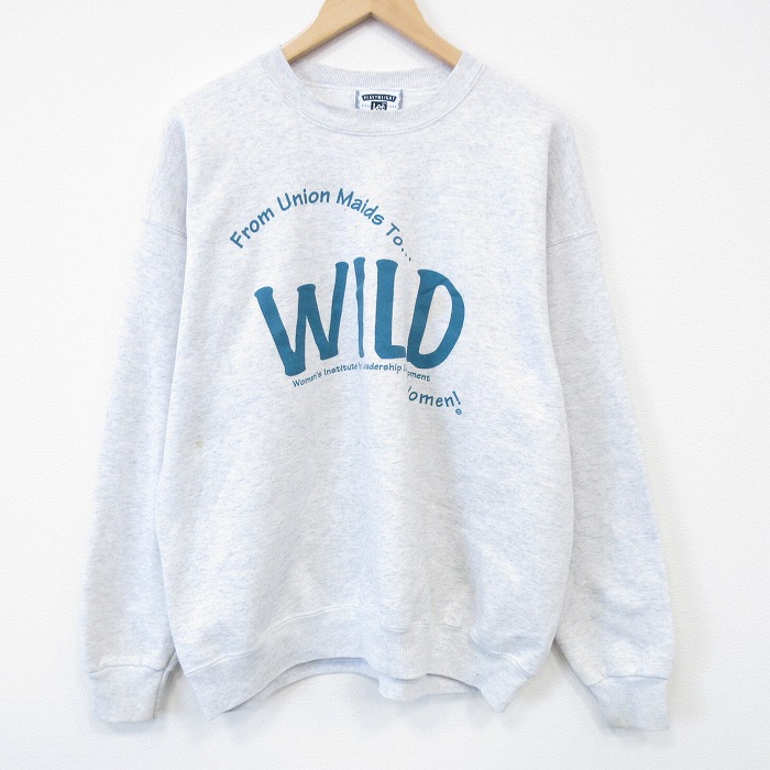 リー 90s 長袖スウェット WILD グレー XL | 古着