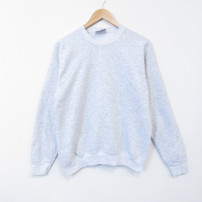 90s 長袖スウェット グレー M | 古着