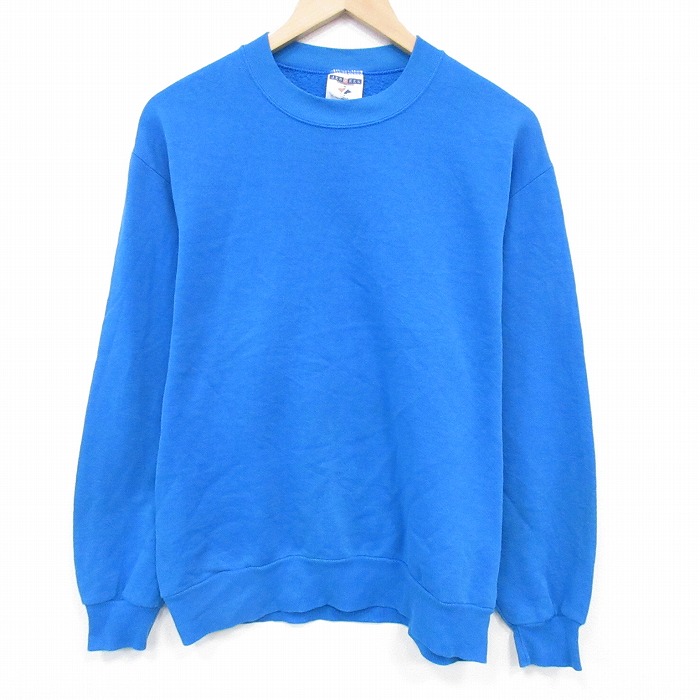 ジャージーズ 90s 長袖スウェット ブルー M | 古着
