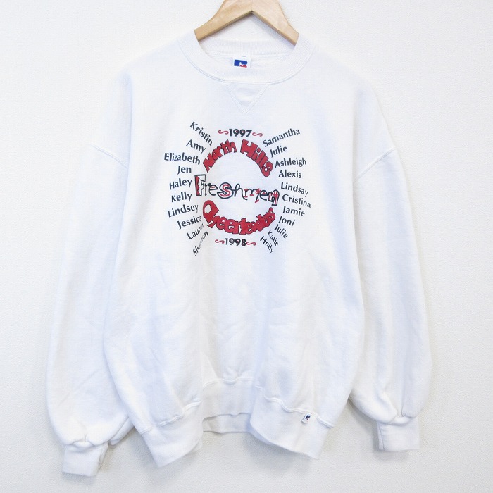 ラッセル 90s 長袖スウェット ホワイト XL | 古着