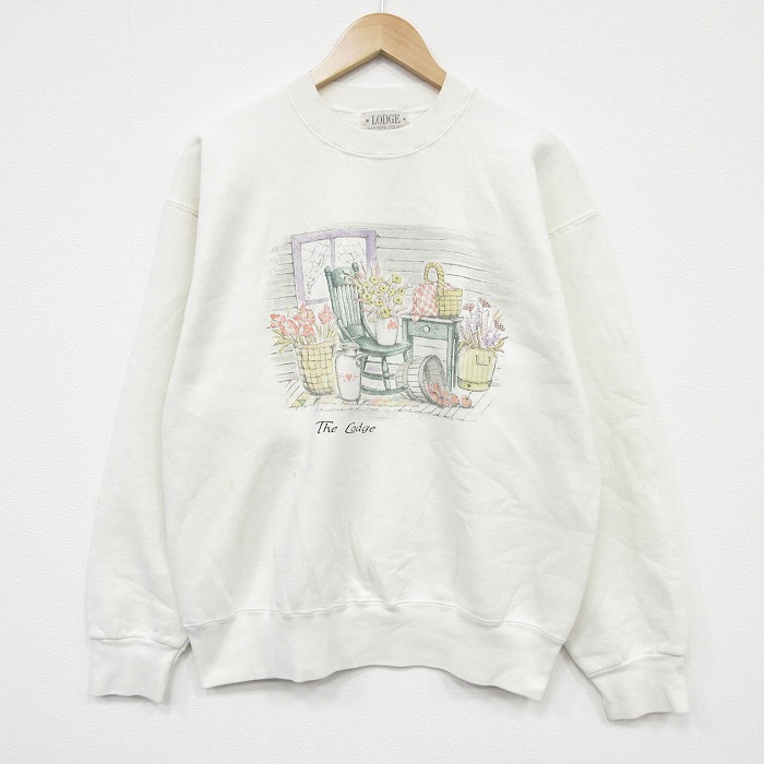 フルーツオブザルーム 90s 長袖スウェット The Codge ホワイト L | 古着