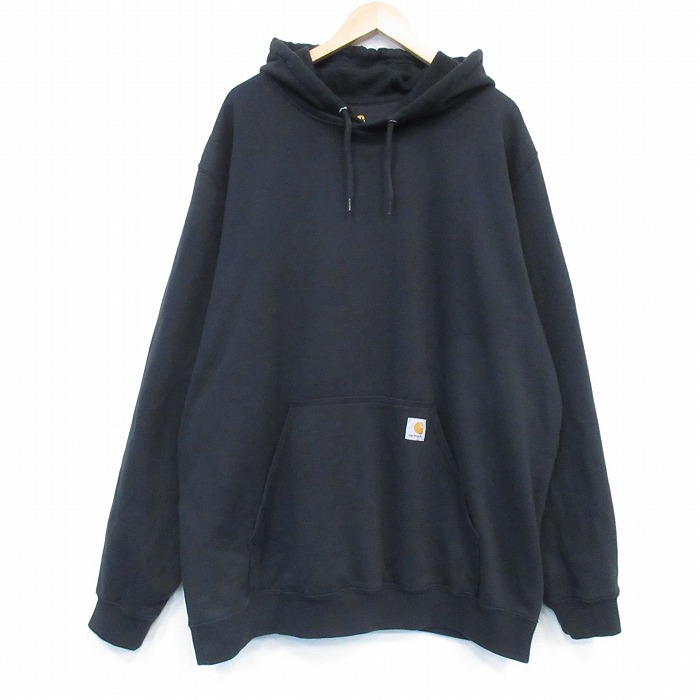 【50%OFF】カーハート 長袖スウェットパーカー ブラック XL | 古着