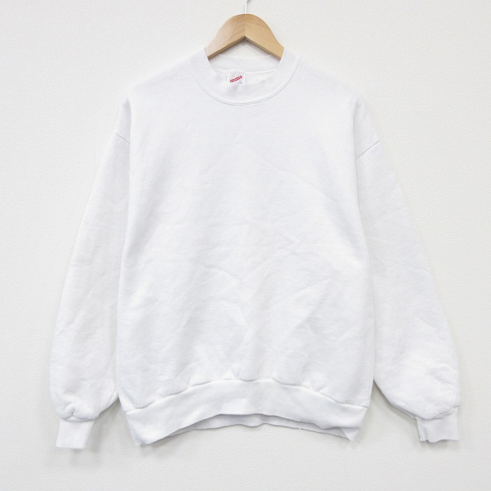 ジャージーズ 90s 長袖スウェット ホワイト M | 古着