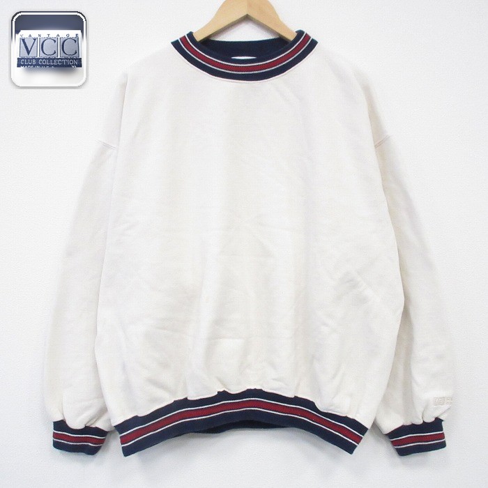 長袖スウェット 生成り XL | 古着