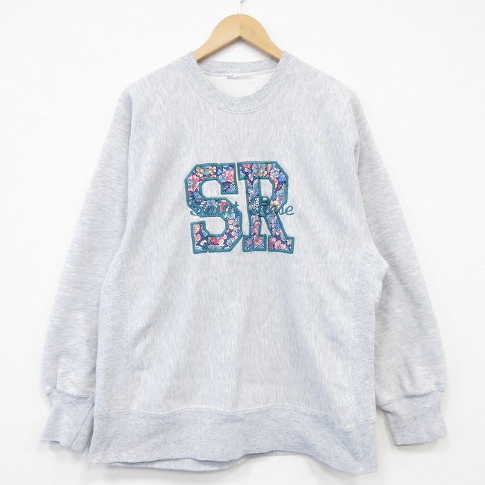【50%OFF】長袖スウェット グレー XL | 古着