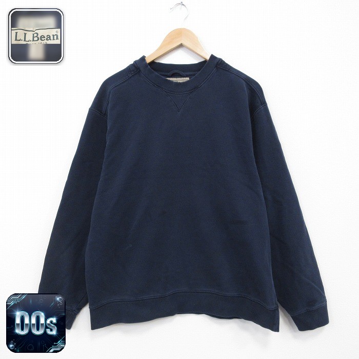 エルエルビーン 00s 長袖スウェット ネイビー L | 古着
