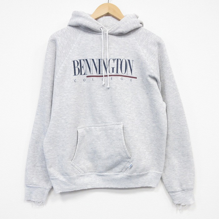 ディスカス 90s ラグランパーカー BENNINGTON グレー L | 古着