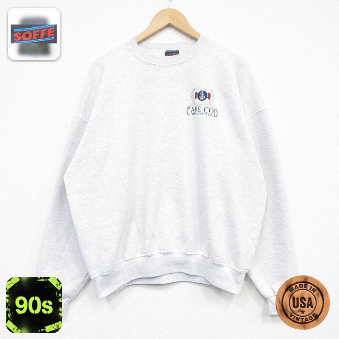 【50%OFF】90s 長袖スウェット 霜降り グレー XL | 古着