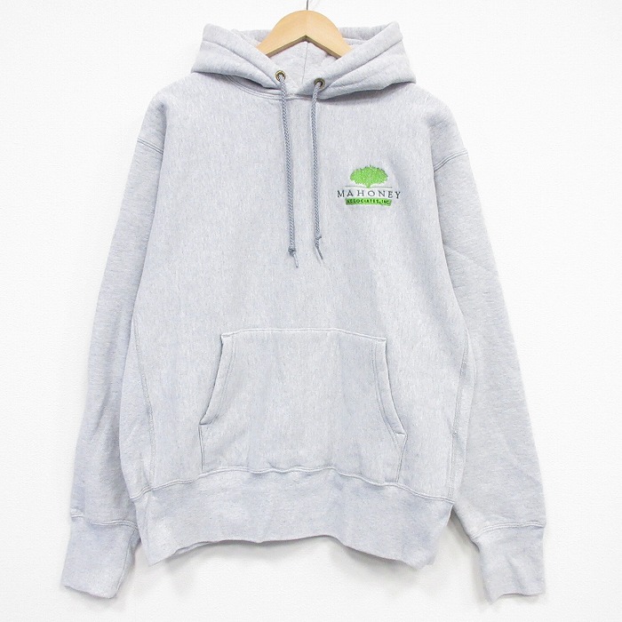 キャンバー 90s 長袖パーカー MAHONEY グレー XL | 古着