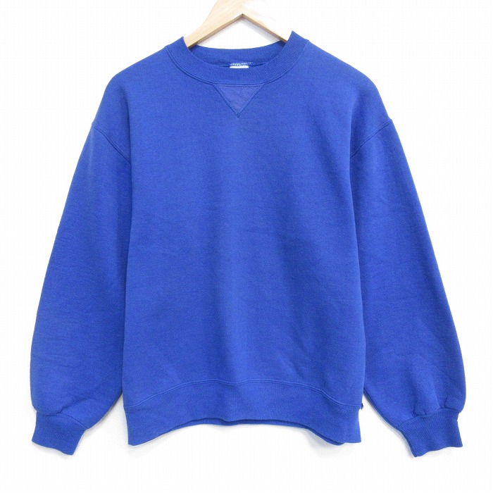 ラッセル 90s 長袖スウェット ブルー L | 古着