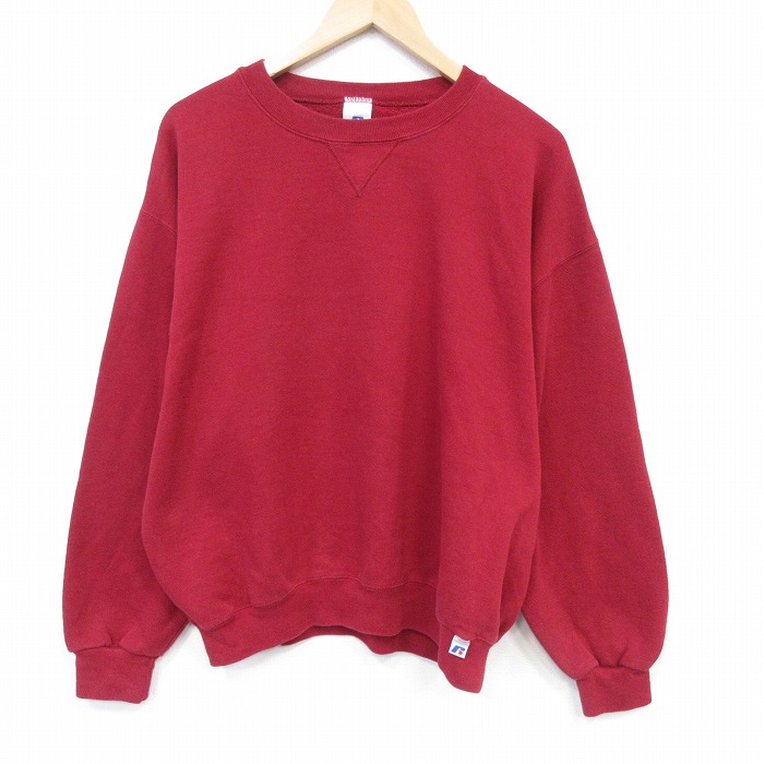 ラッセル 00s 長袖スウェット レッド XL | 古着