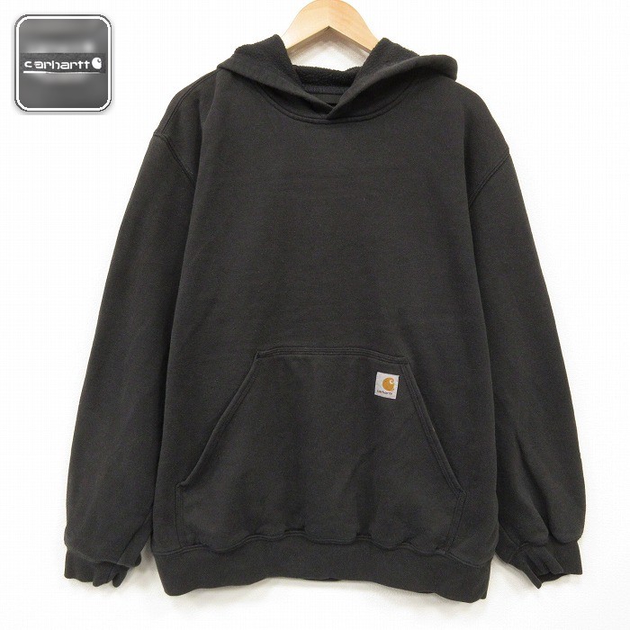 【20%OFF】カーハート 長袖スウェットパーカー ブラック メンズXL相当 | 古着