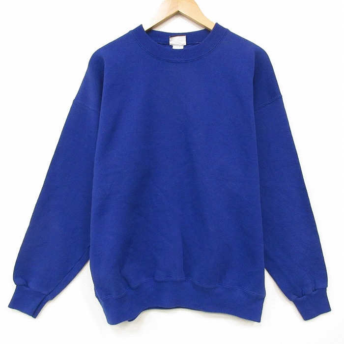 リー 90s 長袖スウェット ブルー メンズXL相当 | 古着