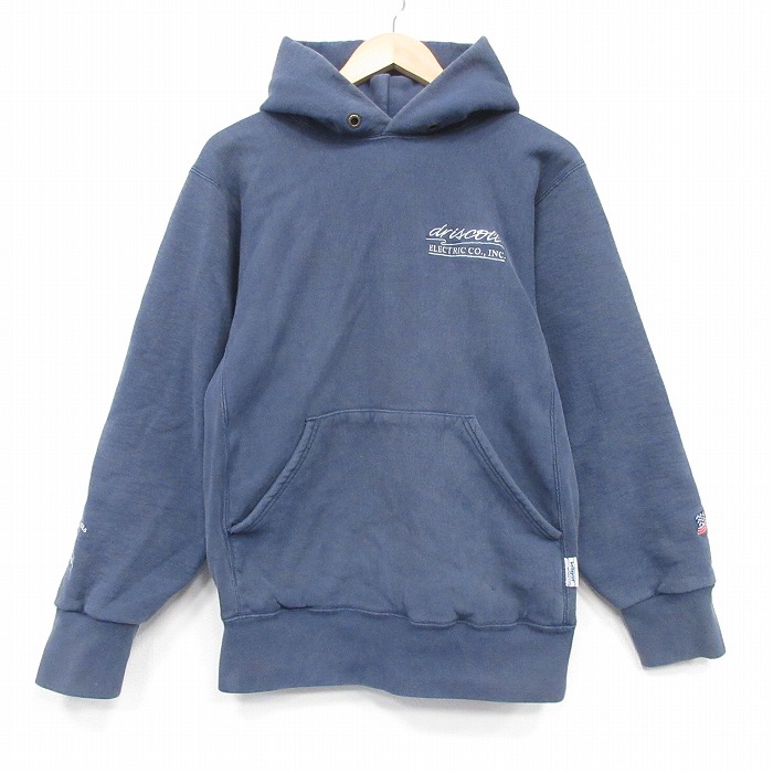 ケルスポーツ 90s 長袖スウェットパーカー driscoll ネイビー L | 古着