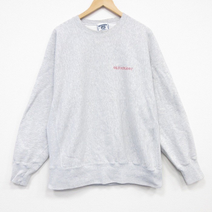 リー 00s 長袖スウェット FOSTERGRANT グレー XL | 古着