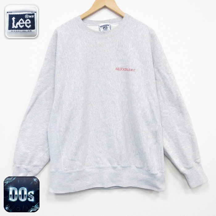 【20%OFF】リー 00s 長袖スウェット FOSTERGRANT グレー メンズXL相当 | 古着