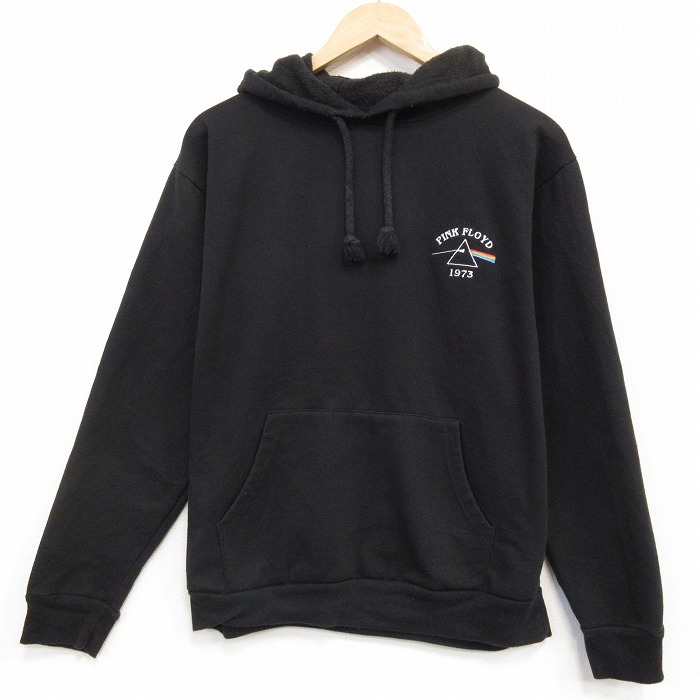 ピンクフロイド 長袖スウェットパーカー ブラック メンズL相当 | 古着