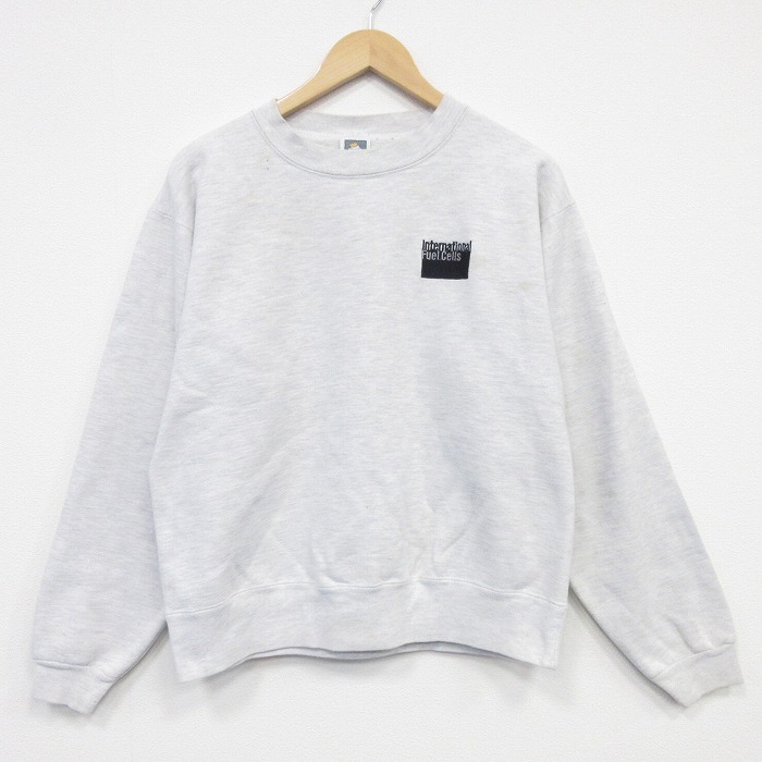 90s 長袖スウェット 霜降り グレー メンズL相当 | 古着