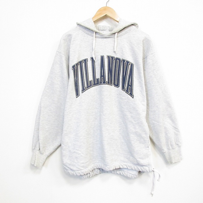 90s 長袖パーカー VILLANOVA グレー XL | 古着