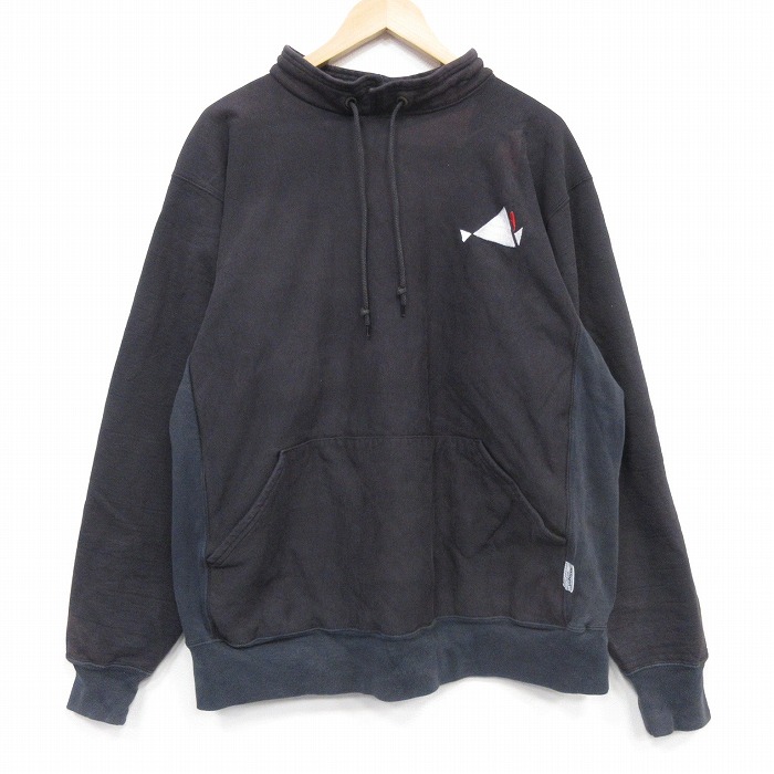 ケルスポーツ 90s 長袖スウェット リバースタイプ ブラック XL | 古着