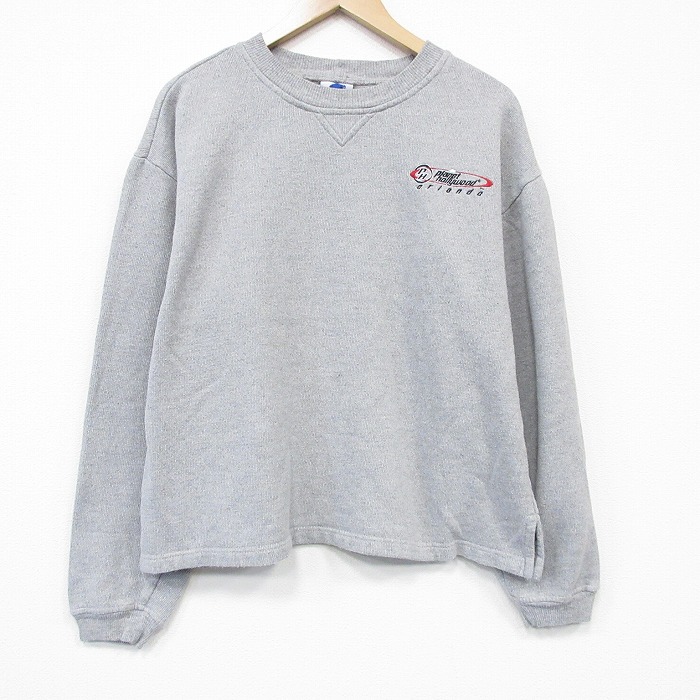 90s 長袖スウェット プラネットハリウッド グレー L | 古着