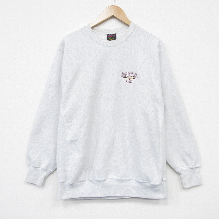 90s 長袖スウェット DADカレッジ グレー XL | 古着