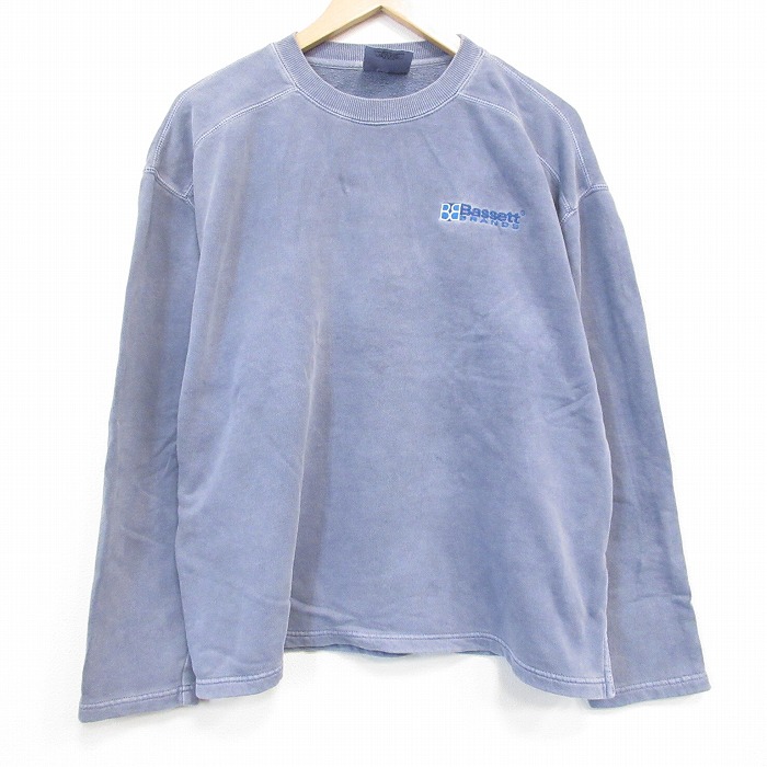 00s 長袖スウェット Bassett グレー L | 古着