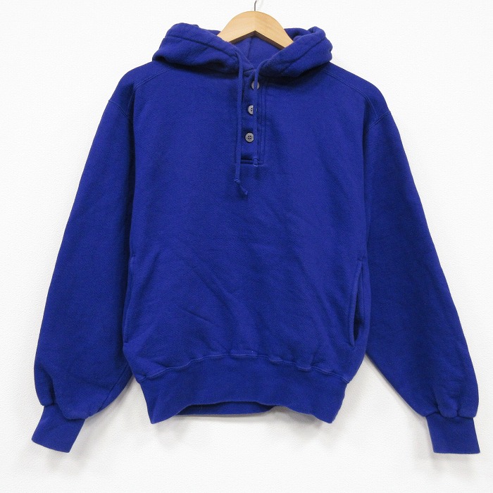 エルエルビーン 90s 長袖パーカー ブルー メンズM相当 | 古着
