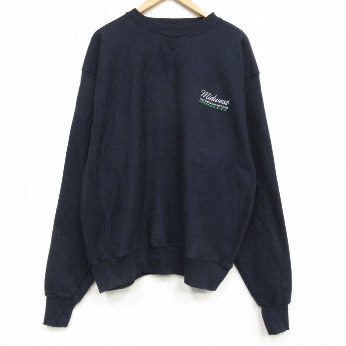 Wear Guerd 90s 長袖スウェット リバースタイプ ブラック メンズXL相当 | 古着