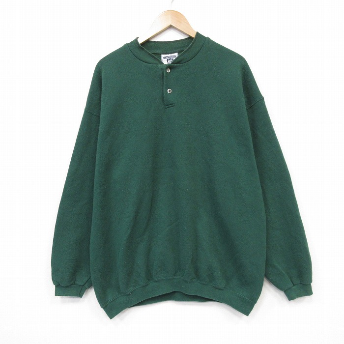 リー 90s 長袖スウェット グリーン メンズXL相当 | 古着