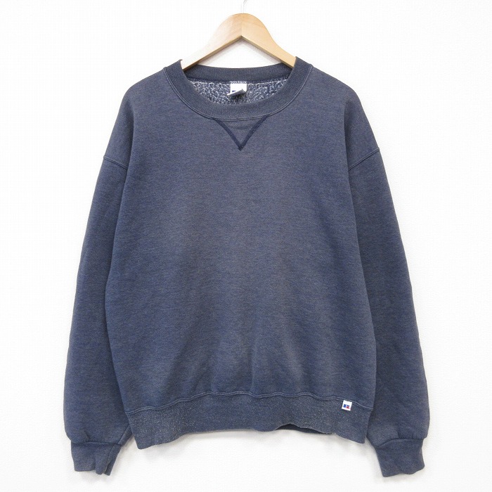 ラッセル 00s 長袖スウェット ネイビー メンズL相当 | 古着