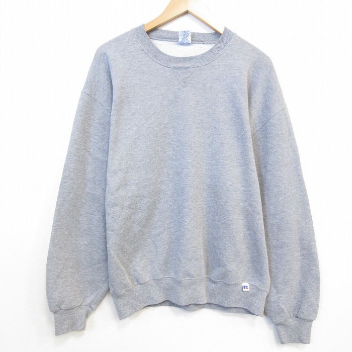 ラッセル 00s 長袖スウェット グレー メンズL相当 | 古着
