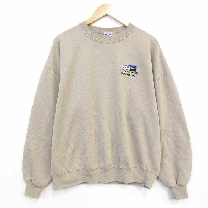 ジャージーズ 90s 長袖スウェット DANA ベージュ メンズXL相当 | 古着