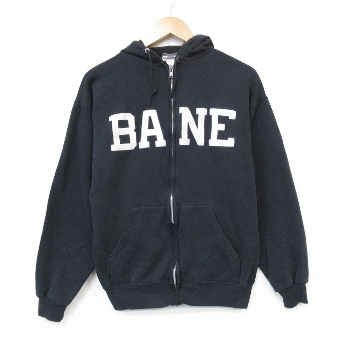 フルーツオブザルーム 00s フルジップスウェット BANE ブラック メンズS相当 | 古着