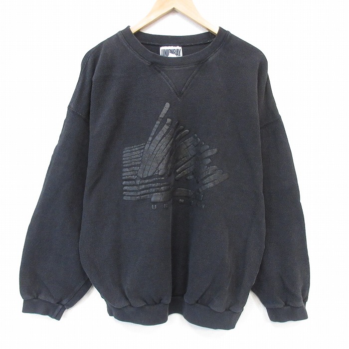 ユニオンベイ 90s 長袖トップス ブラック メンズXL相当 | 古着